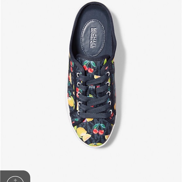 Poppy Fruit Print Logo Slip-On Sneaker - Picture 4 of 7